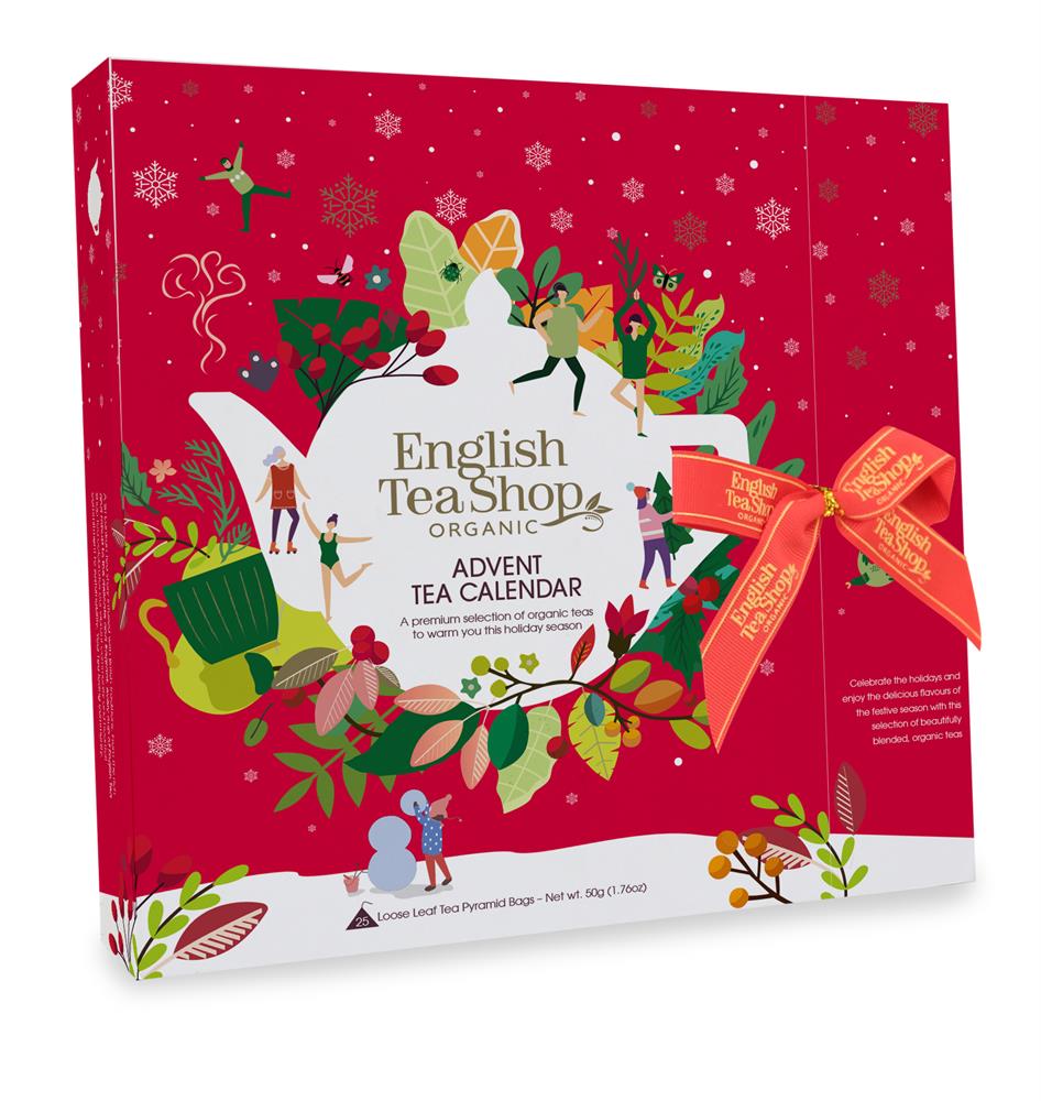 25 Day Red Book Organic Advent Calendar 580g English Tea Shop