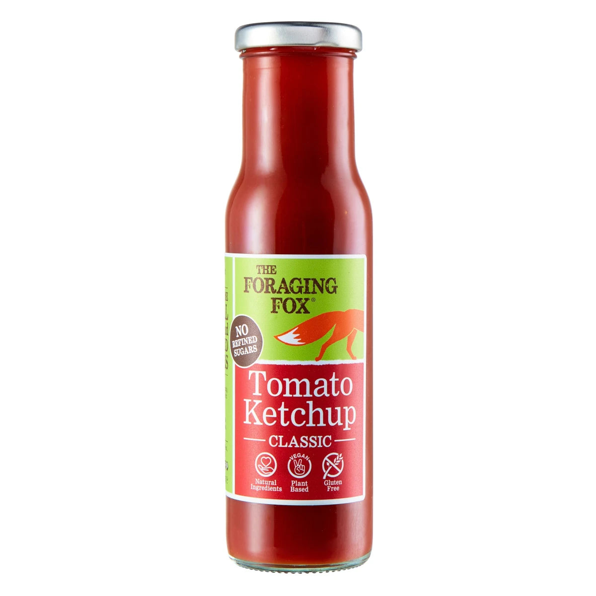 The Foraging Fox Classic Tomato Ketchup 6 x 255g Vegan Kind